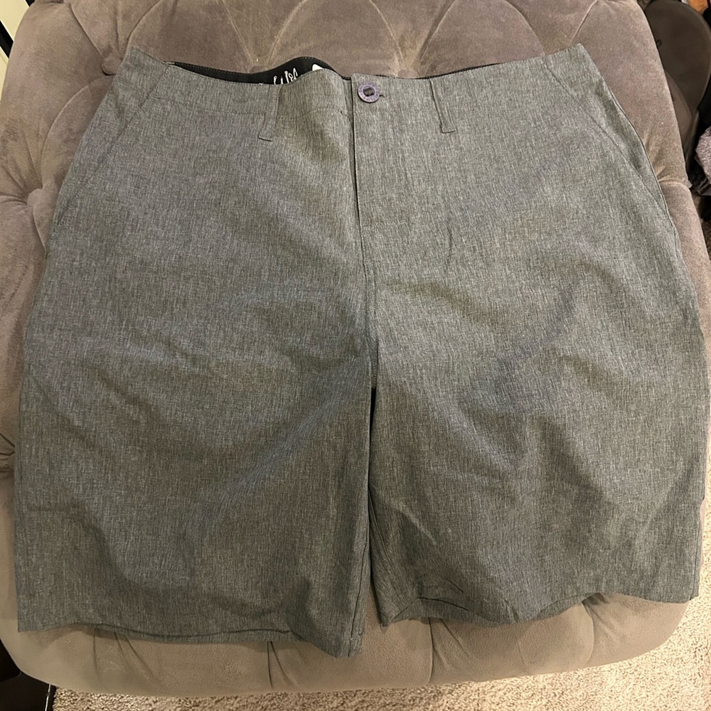 Salt Life Charcoal Flat Front Shorts